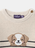 Pullover beige LAFELIX / 24H1BGK1PUL801