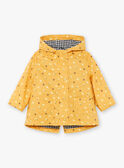 Parka 2 in 1 giallo con cappuccio ZUANAELLE / 21E1BFM1IMPB114