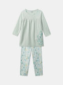 Camicia da notte in ciniglia con coniglio LUIMIETTE / 24H5PF32CHNG632