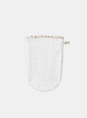 White HOODED BATH TOWEL - (BATH) MITT MOHAN / 25E0AM12POI000