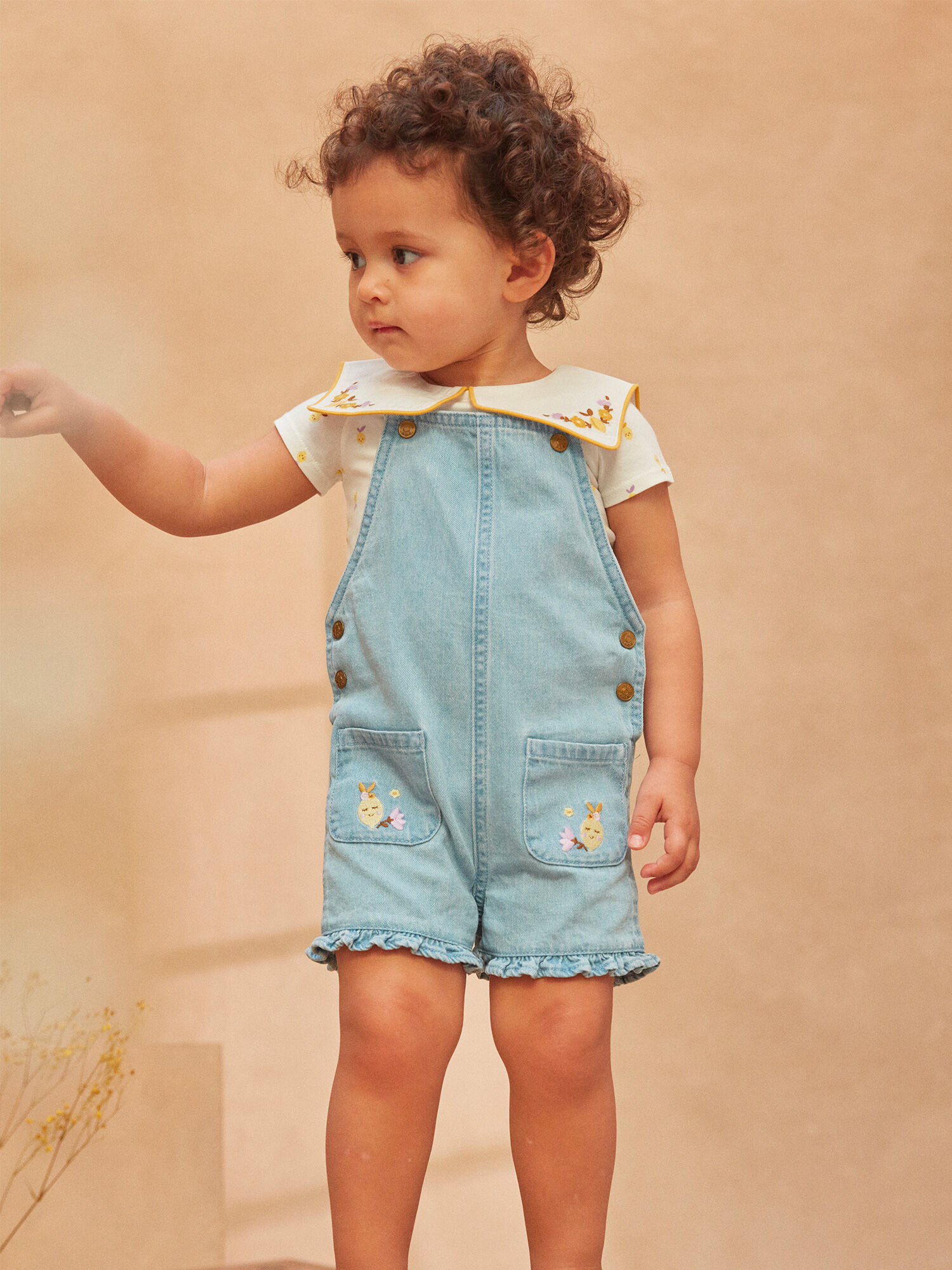 Salopette jeans cheap corta ragazza