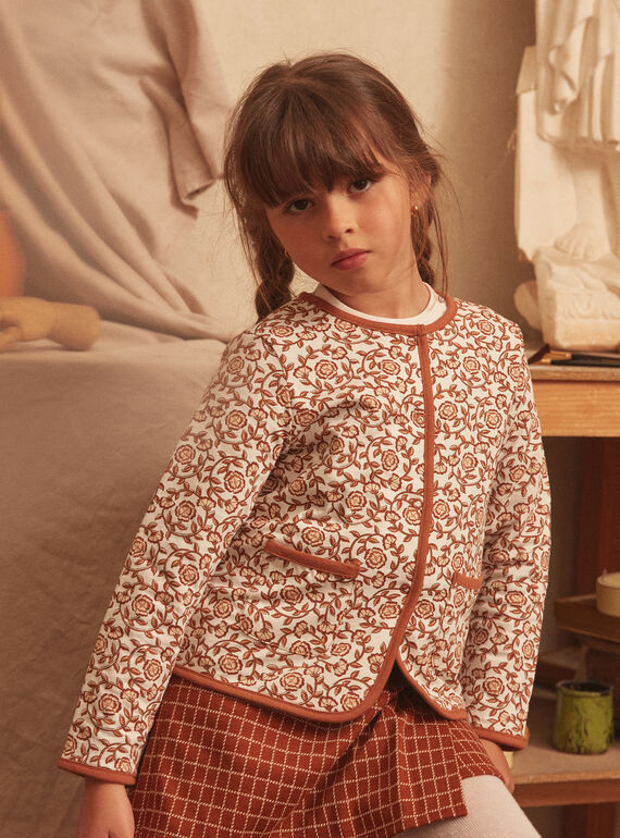 Cardigan marrone LIREVETTE / 24H2PFK2CAR809