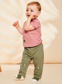 T-shirt rosa con motivo animali FAGABRIEL / 23E1BGD2TMCD332