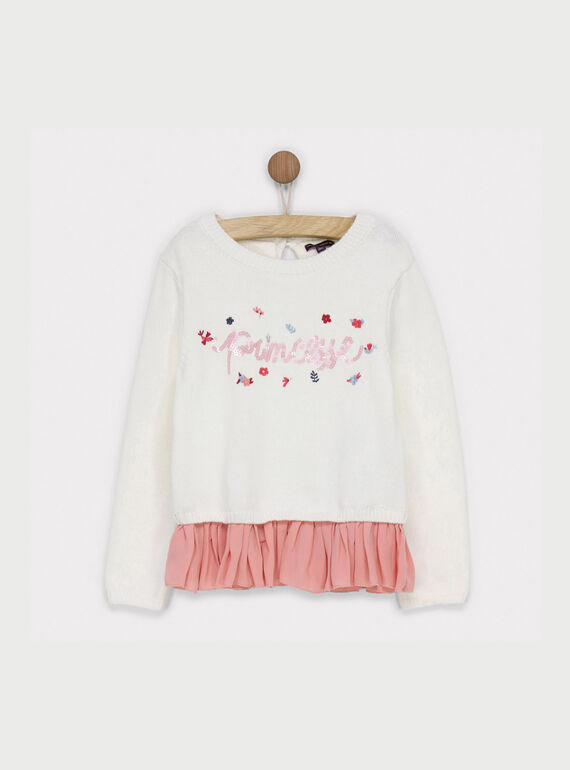 Maglia bianca RABALETTE / 19E2PF41PUL001
