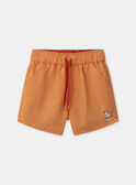 Shorts da bagno arancioni con motivo magico  MRUMOUAGE / 25E4PGC7MAIE405