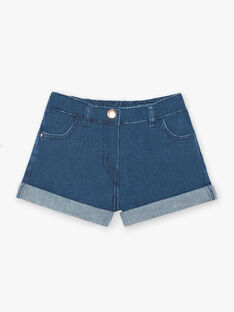 Shorts in jeans blu scuri bambina ZLOUETTE2 / 21E2PFL2SHOK005