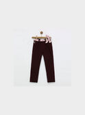 Brown pants PANALUETTE / 18H2PFP2PAN817