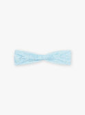 Fascia elastica con stampa a fiori blu bambina CHYMOETTEX / 22E4PFW1BANC201