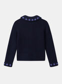 Cardigan con ricamo MERLETTE / 25E2PF81CARC214
