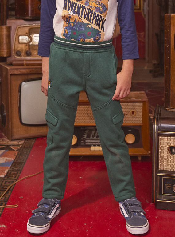 Green COMFORT PANTS LYCOAGE / 24H3PGO2CFPG625