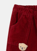 Pantaloni in velluto a coste  LASAM / 24H1BGR1PAN501