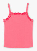 Canottiera rosa con stampa ZYDEBETTE / 21E2PFU2DEBD311