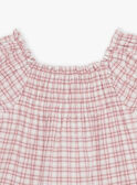 Camicia écru a quadri FIBLOSETTE / 23E2PFD1CHE001