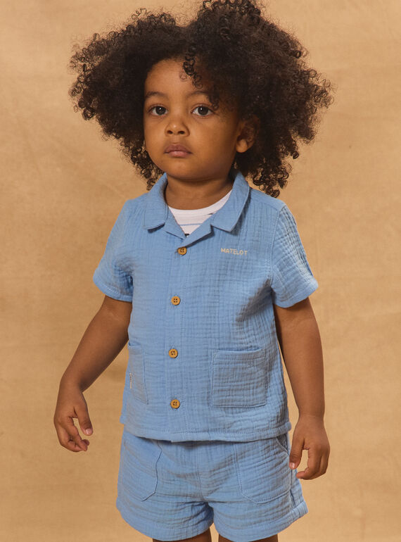 Camicia in doppia garza MAVALERE / 25E1BGQ1CHMC213