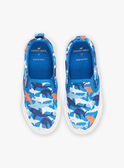 Slip-on blu con stampa paillettes FEVANAGE / 23N10PG31D16715