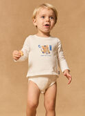 Body T-shirt con animali MACULIO / 25E1BG81BOD001