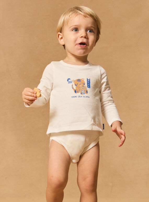 Body T-shirt con animali MACULIO / 25E1BG81BOD001