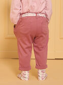 Pantaloni con cintura floreale LANINI / 24H1BFQ1PAN709