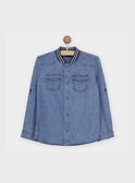 Camicia blu jeans REBOBOAGE / 19E3PGC1CHM704