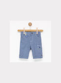 Blue denim Cropped NAXORLAN / 18E1BGQ1PCO704