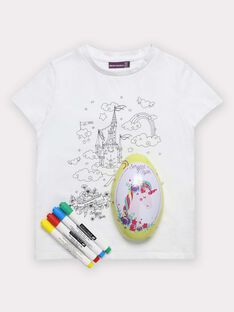 Uovo di Pasqua e t-shirt bambina TUTUETTE 2 / 20E2PFU1TCT000