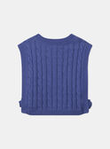 Maglione senza maniche a trecce MERSADETTE / 25E2PF81CSMC238