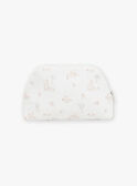 Trousse nascita ecrù in popeline GOELA / 23H0AFB1TRN001