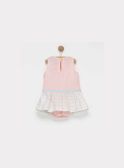 Peach Chasuble dress NASAMIRA / 18E1BFL2CHS311