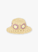 Cappello di paglia beige LACHETTE / 24H4PFI1CHA009