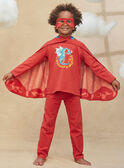 Set di pigiami rosso a tema Drago Cavaliere del Fuoco KUIMAGE 3 / 24E5PG73PYTE406