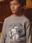 T-shirt Cavaliere Grigio  LADOUBAGE / 24H3PGQ1TMLJ920