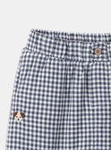 Pantaloni foderati a quadri LAOMAR / 24H1BGQ1PAN941
