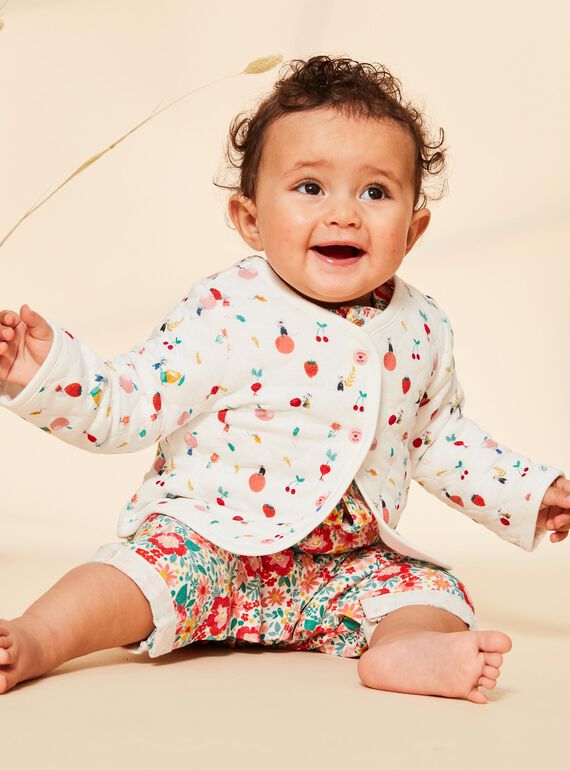 Cardigan in tubique con impunture FADINA / 23E1BFB2CAR001