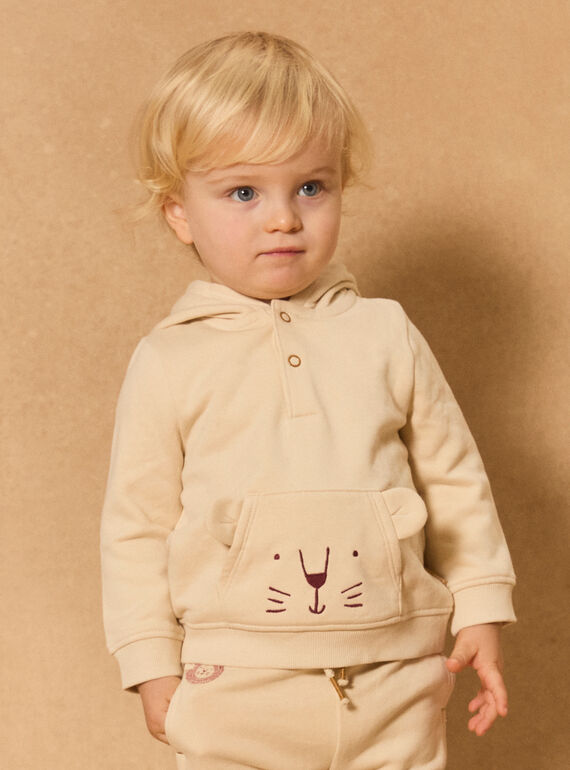 Felpa con cappuccio con musetto di animale MAADRIEN / 25E1BG71JGH114