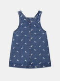 Scamiciato in denim a fiori MABERTILLE / 25E1BF71CHSK005