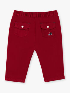 Pantaloni rossi neonato BAFAEL / 21H1BG52PAN503