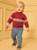Maglia jacquard con animali e fiocchi di neve LASIXON / 24H1BGR1PUL501