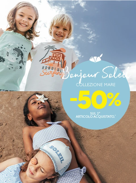 sergent Major -50% sul 2ème ARTICOLO ACQUISTATO.*