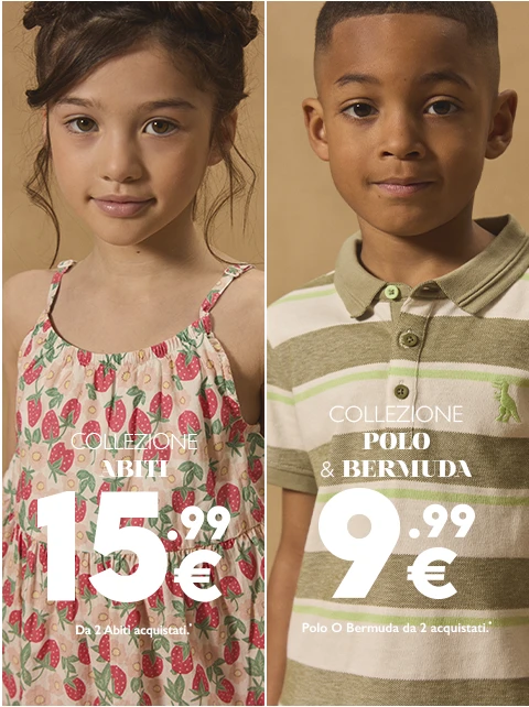 Sergent Major : collezione abiti : 15.99€ da 2 abiti acquistati & b 9.99€ polo o bermuda da 2 acquistati