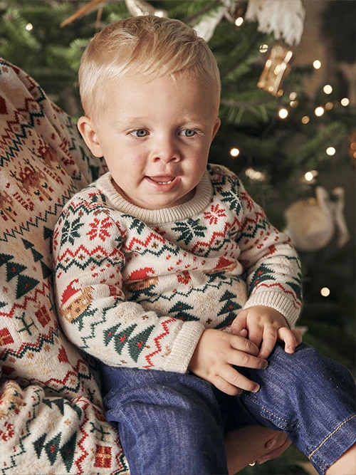 Sergent Major - Pulls de Noël bébé garçon